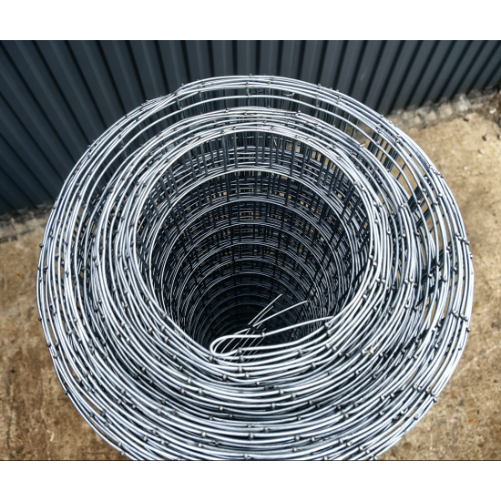 Galvanized welded mesh 50.8x50.8x1.8-1.5x30m