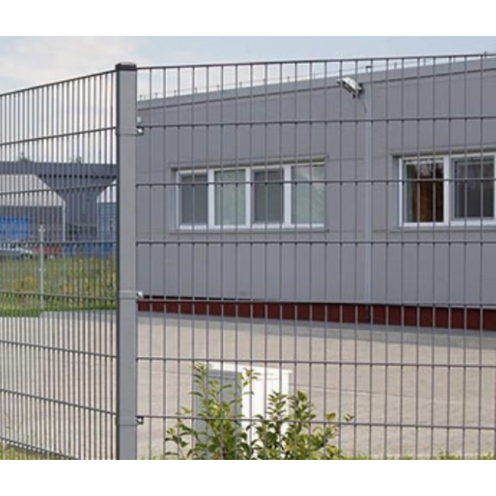 Zaunabschnitt H1,43 L2,5 200x55 6/5/6 Zn+PPL