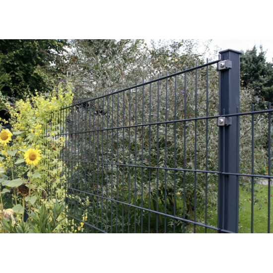 Fence section H1,63 L2,5 200x55 6/5/6 Zn+PPL