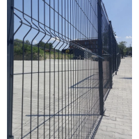 Panel ogrodzeniowy H1,03 L2,5 200x55x3.8 Zn+PPL RAL7016 (antracyt)